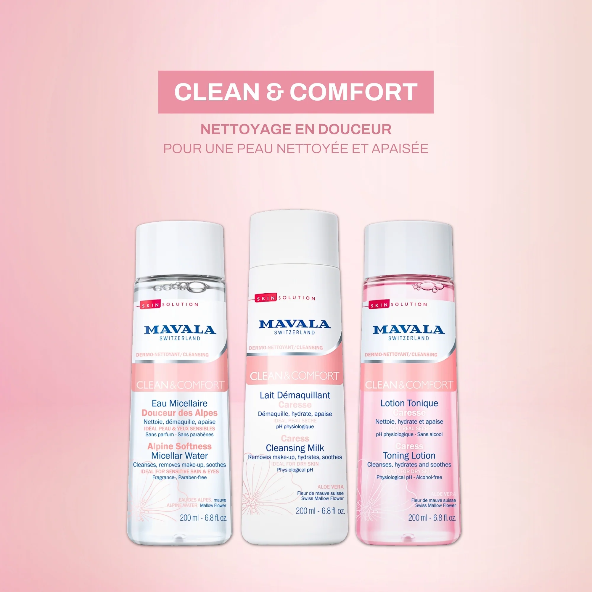 Lotion Tonique Caresse Clean & Comfort - Image 7