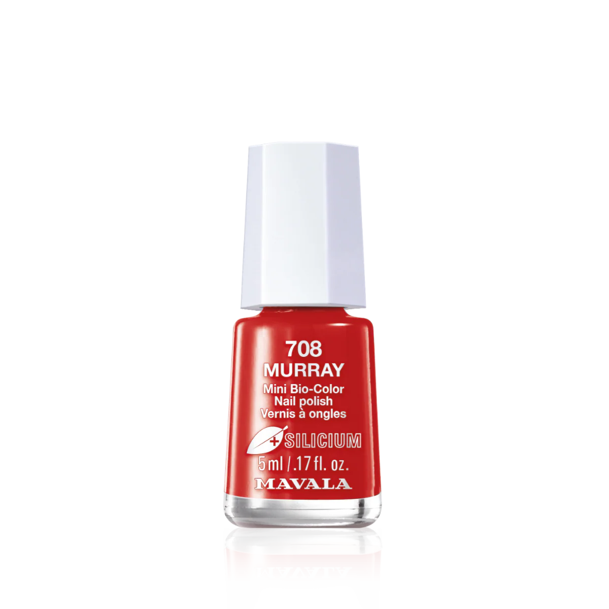 Vernis Mini Bio-Color Rouge - Image 4